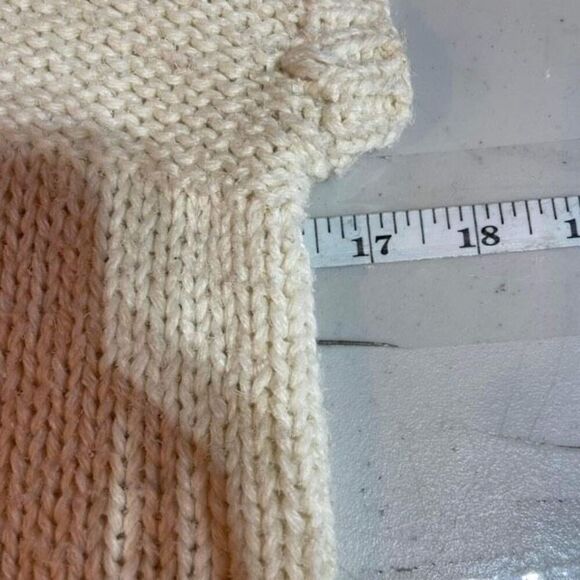 Vintage Memphis Jones by Babette Silk Blend Sleeveless Cream Knit Top Vest mediu - Picture 7 of 8